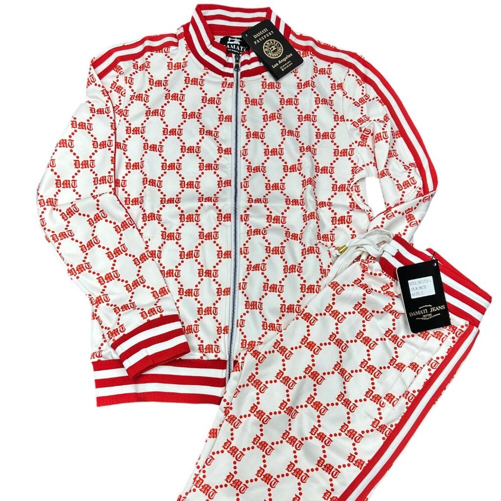 Damati Logo Print Tracksuit (L)